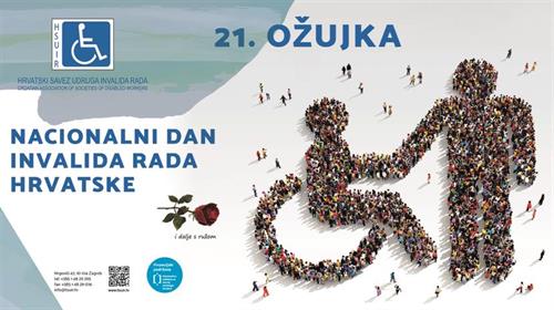 Slika: NACIONALNI DAN INVALIDA RADA HRVATSKE - 21. OŽUJAK