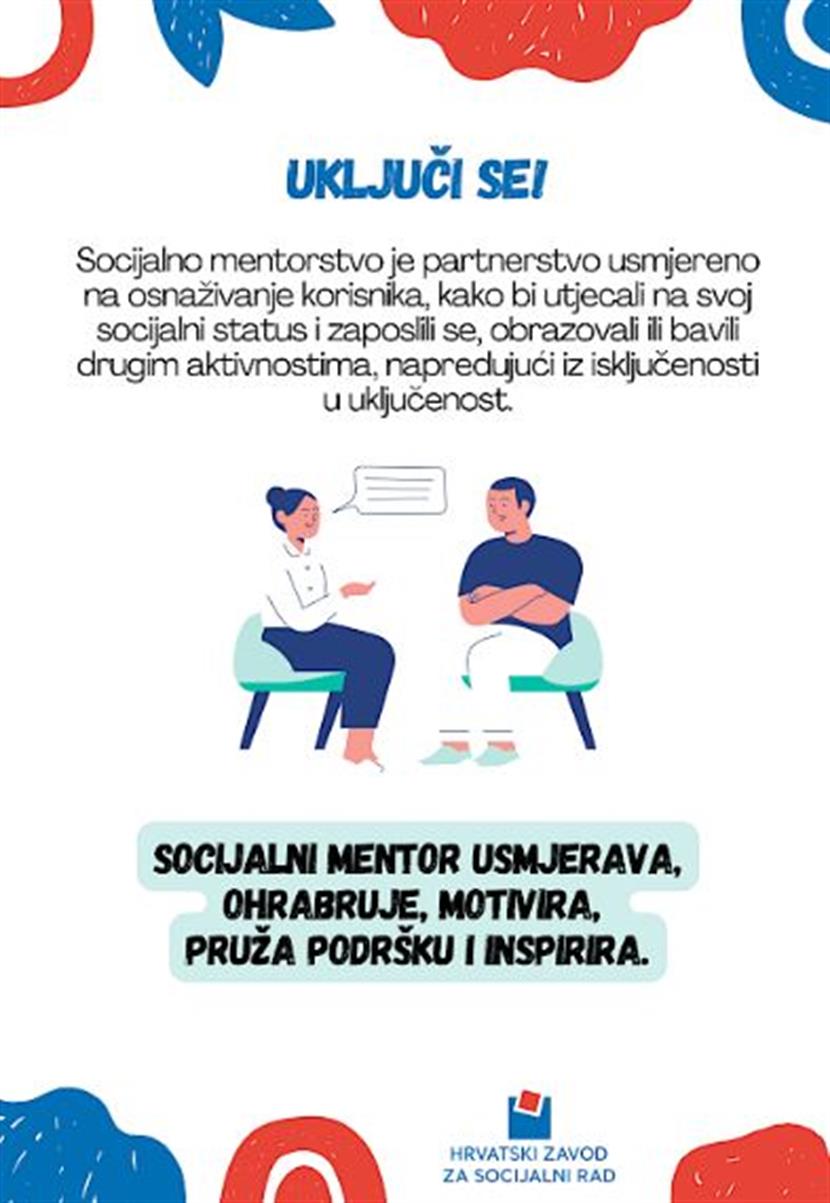 Slika: SOCIJALNO MENTORSTVO - NOVA VRSTA SOCIJALNE USLUGE