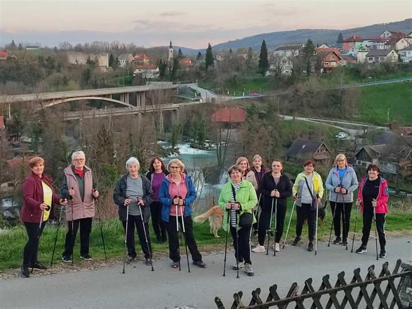 Slika: OBILJEŽAVANJE SVJETSKOG DANA ZDRAVLJA AKCIJOM HODANJA U SLUNJU